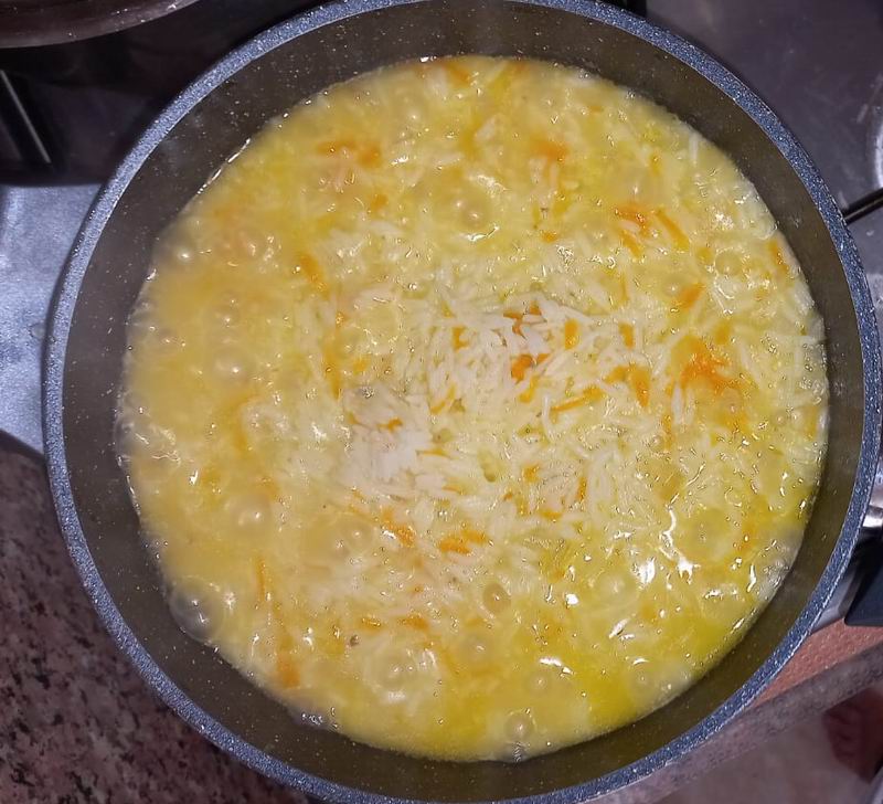 Taze Zencefilli, Havuçlu Basmati Pirinç Pilav tarifi…