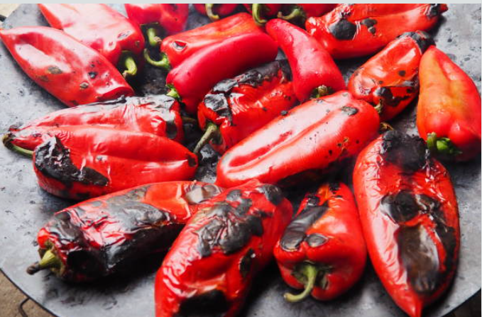 Labneli Köz Biber Mezesi Tarifi